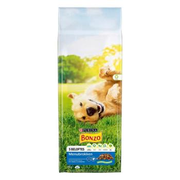 2x15kg PURINA Bonzo Menu Chunks csirke, marha & zöldség száraz kutyatáp kép