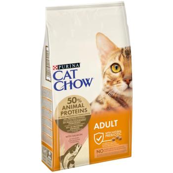 2x15kg Purina Cat Chow Adult lazac & tonhal száraz macskatáp 20% kedvezménnyel kép