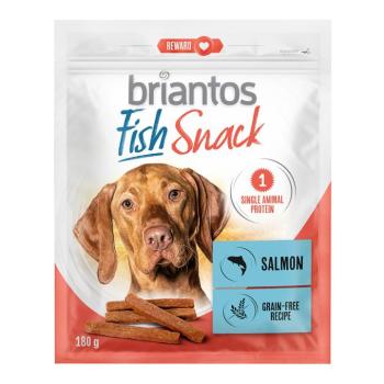 2x180g Briantos Fish Snacks Lazac halsnack kutyáknak kép