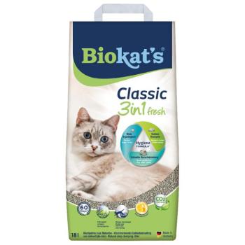 2x18liter Biokat´s Classic Fresh 3in1 macskaalom kép
