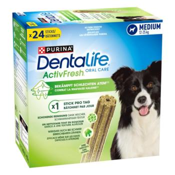 2x24db PURINA Dentalife Active Fresh fogápoló snack közepes testű kutyáknak kép