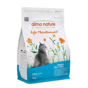 2x2kg Almo Nature Functional Life Maintenance hal & rizs gazdaságos csomag száraz macskatáp kép