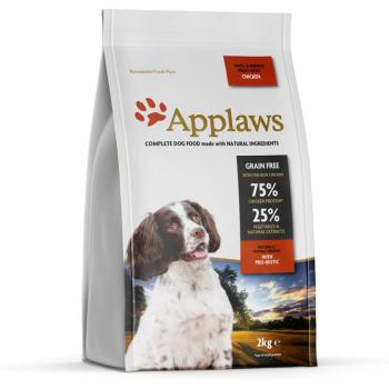 2x2kg Applaws Adult Small & Medium Breed csirke száraz kutyatáp kép