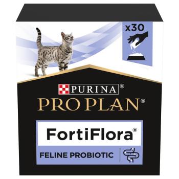 2x30x1g PURINA PRO PLAN Fortiflora Feline Probiotic étrend-kiegészítő eledel macskáknak akciósan kép