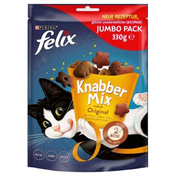 2x330g Felix KnabberMix macskasnack - Original kép