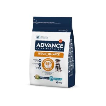 2x3kg Advance Veterinary Diets Weight Balance Mini száraz kutyatáp kép