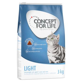 2x3kg Concept for Life Light Adult száraz macskatáp javított receptúrával kép