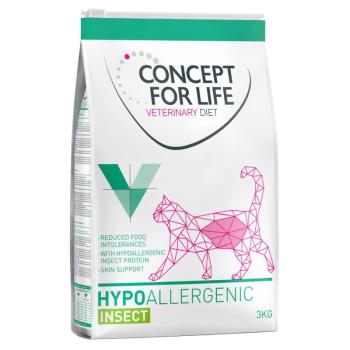 2x3kg Concept for Life Veterinary Diet Hypoallergenic Insect száraz macskatáp kép