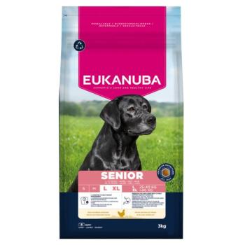 2x3kg Eukanuba Premium Nutrition Senior Large & Giant Breed csirke száraz kutyatáp kép