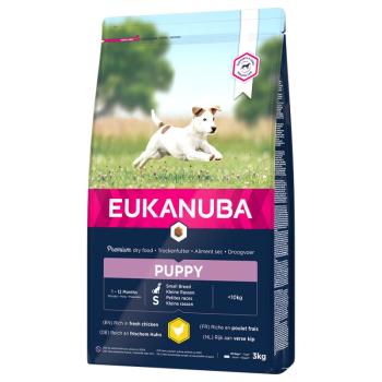 2x3kg Eukanuba Puppy Small Breed csirke száraz kutyatáp kép