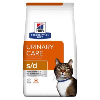 2x3kg Hill's Prescription Diet Feline száraz macskatáp- s/d Urinary Care csirke (2 x 3 kg) kép