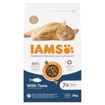 2x3kg IAMS Advanced Nutrition Senior Cat 7+ tonhal száraz macskatáp kép