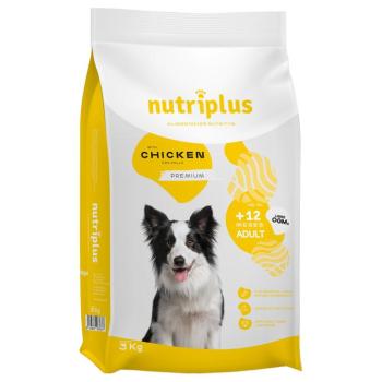 2x3kg Nutriplus Adult Dog csirke száraz kutyatáp kép