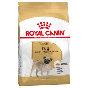 2x3kg Royal Canin Mops Adult fajta szerinti száraz kutyatáp kép
