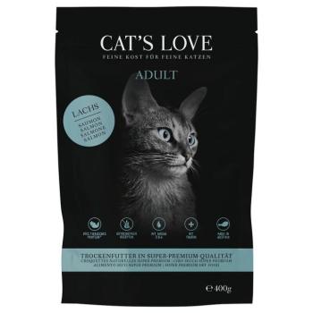 2x400g Cat´s Love Adult lazac száraz macskatáp kép