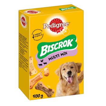 2x500g  Pedigree Biscrok kutyasnack 3 ízzel kép