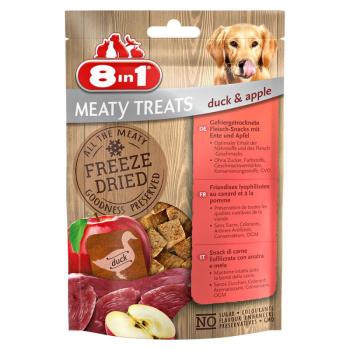 2x50g 8in1 Meaty Treats kacsa & alma kutyasnack kép