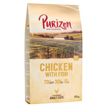 2x6,5kg Purizon száraz macskatáp-Adult csirke & hal - gabonamentes kép