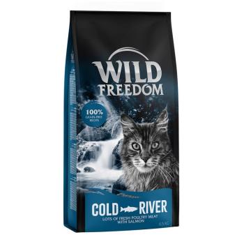 2x6,5kg Wild Freedom Adult 'Cold River' gabonamentes - lazac száraz macskatáp kép