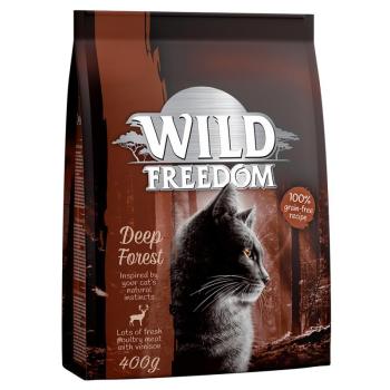 2x6,5kg Wild Freedom Adult "Deep Forest" gabonamentes - szarvas száraz macskatáp kép