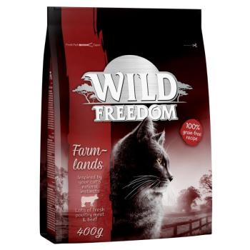 2x6,5kg Wild Freedom Adult "Farmlands" gabonamentes száraz macskatáp - marha kép