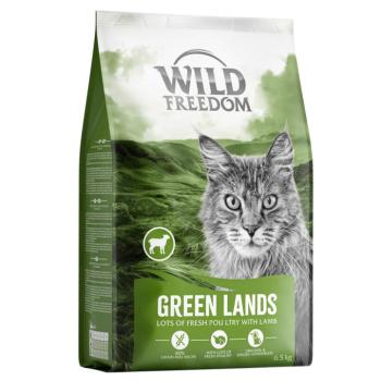 2x6,5kg Wild Freedom Adult 'Green Lands' gabonamentes - bárány száraz macskatáp új receptúrával kép