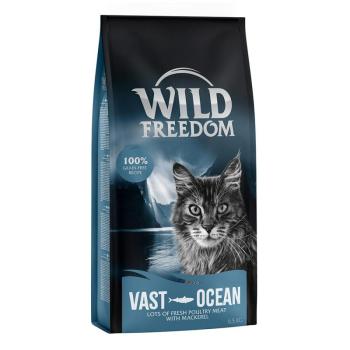 2x6,5kg Wild Freedom Adult "Vast Ocean" gabonamentes - makréla száraz macskatáp kép