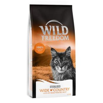 2x6,5kg Wild Freedom Adult "Wide Country" Sterilised szárnyas - gabonamentes száraz macskatáp kép