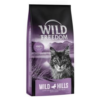 2x6,5kg Wild Freedom Adult 'Wild Hills' gabonamentes - kacsa száraz macskatáp kép