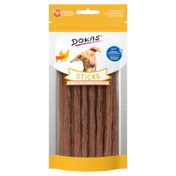 2x60g Dokas Sticks Csirkemel & marhamáj kutyasnack kép