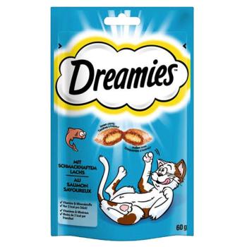 2x60g Dreamies lazac macskacsemege kép