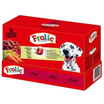 2x7,5kg Frolic Complete marha száraz kutyatáp kép