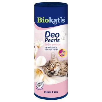 2x700g Biokat´s Baby Powder Deo Pearls macskatoalettekhez kép