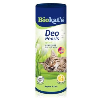 2x700g Biokat's Spring Deo Pearls alomszagtalanító, macska WC-hez kép
