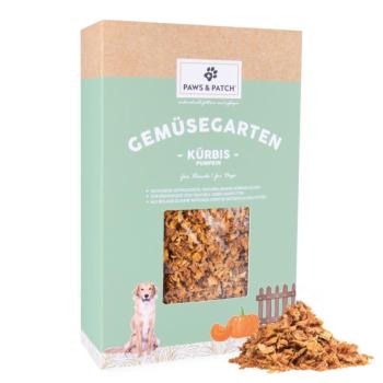 2x700g PAWS & PATCH sütőtökpehely kutyáknak, macskáknak kép