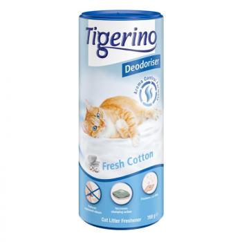 2x700g Tigerino Refresher - alom szagtalanító macskáknak- Gyapjúvirág illat kép