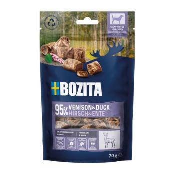 2x70g Bozita Meaty Bites Szarvas & kacsa kutyasnack kép