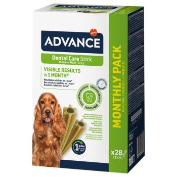 2x720g Advance Dental Care Medium/Maxi Sticks kutyasnackek kép