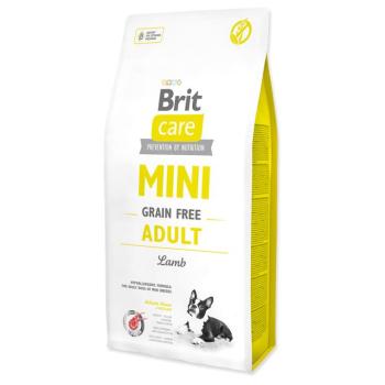 2x7kg Brit Care Mini Grain Free Adult bárány száraz kutyatáp kép