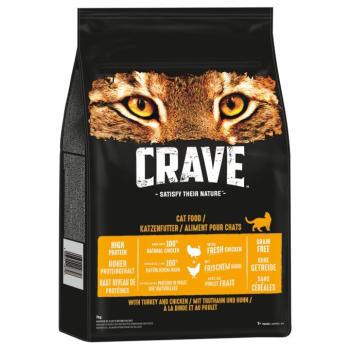 2x7kg Crave Adult pulyka & csirke száraz macskatáp kép
