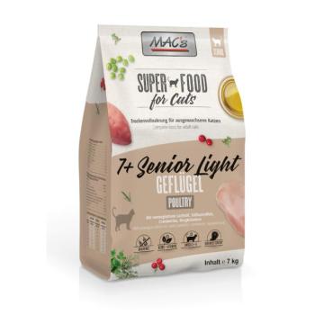 2x7kg MAC's Cat 7+ Senior/Light száraz macskatáp kép