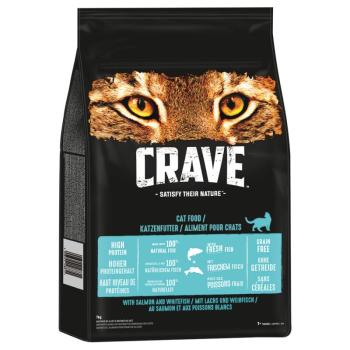 2x7kgCrave Adult lazac & fehér hal száraz macskatáp kép