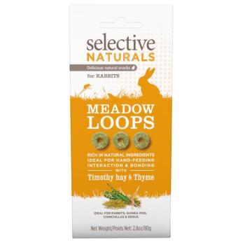 2x80g Selective Naturals Meadow Loops kisállatsnack kép