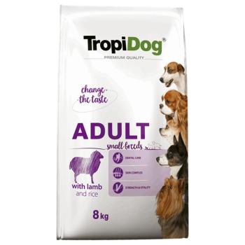 2x8kg Tropidog Premium Adult Small bárány & rizs száraz kutyatáp kép