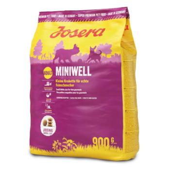 2x900g Josera Miniwell száraz kutyatáp kép