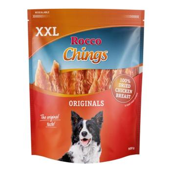 2x900g Rocco Chings szárított csirkemell kutyasnack XXL csomagban kép