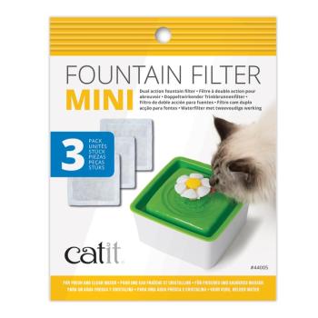 3 részes pótszűrő-szett Catit 2.0 Flower Fountain Mini macska-itatókúthoz, Kiegészítő tartozék kép