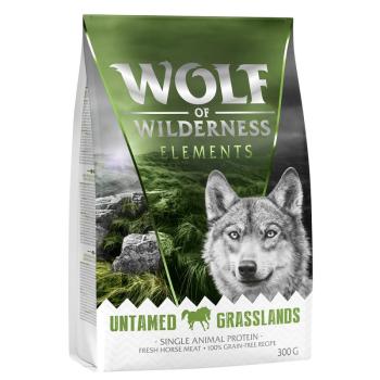 300g Wolf of Wilderness "Untamed Grasslands" - ló, gabonamentes száraz kutyatáp kép