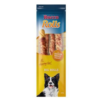 315g Rocco Big Rolls Csirkemellfilével jutalomfalat kutyáknak kép