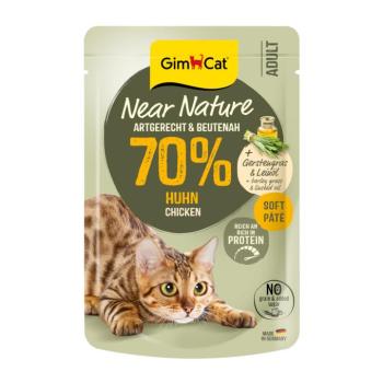 32x85g GimCat Near Nature Csirke nedves macskatáp kép